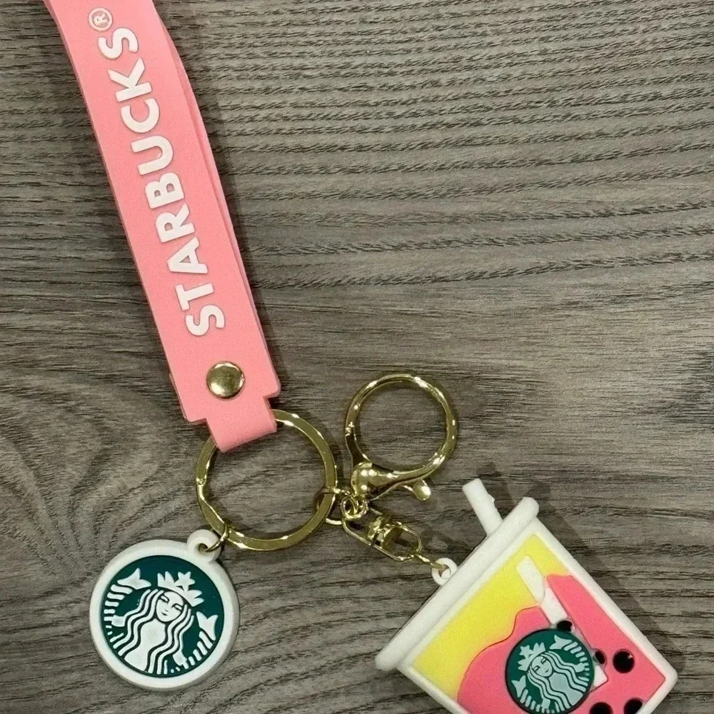 STARBUCKS BRANDED KEY CHAIN NIB